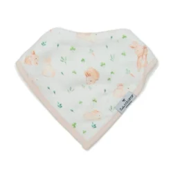 Loulou Lollipop 2pk Muslin Bandana Bib Set - Bunny Meadow
