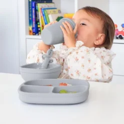 Re-Play Silicone Sippy Cup (Cup & Lid) - Candy Cane -Graco Shop GUEST 551a43ed 103f 48ee ae39 98fae5b18509