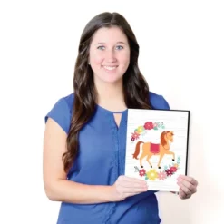 Big Dot Of Happiness Run Wild Horses - Floral Pony Nursery Wall Art And Kids Room Decor - 7.5 X 10 Inches - Set Of 3 Prints 8 Big Dot Of Happiness Run Wild Horses - Floral Pony Nursery Wall Art And Kids Room Decor - 7.5 X 10 Inches - Set Of 3 Prints -Graco Shop GUEST 56694bc7 db73 4b1d 8697 4ebd50a527e5