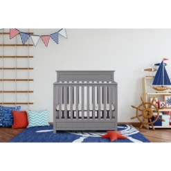 Dream On Me Aspen 4-in-1 Convertible Mini Crib