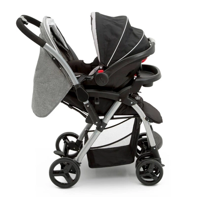 Jeep By Delta Children Unlimited Reversible Handle Stroller - Gray Tweed 4 Jeep By Delta Children Unlimited Reversible Handle Stroller - Gray Tweed - Image 4