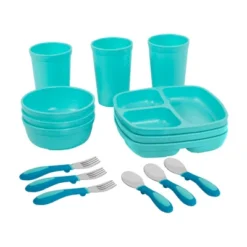 ECR4Kids My First Meal Pal Combo Set, Kids Plastic Tableware And Utensils, 15-Piece -Graco Shop GUEST 5aee8e7a 3b06 4702 9abd 1b877b93f3b6
