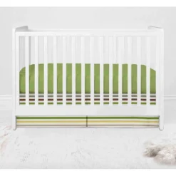 Bacati - Mod Dots Stripes Green Yellow Beige Brown 10 Pc Crib Bedding Set With 2 Crib Fitted Sheets -Graco Shop GUEST 5b77687d 600c 4f7e b75a 218828c9b4e4