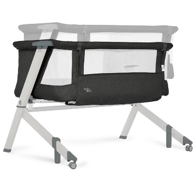Evolur Stellar Bassinet And Bedside Sleeper - Black 4 Evolur Stellar Bassinet And Bedside Sleeper - Black - Image 4