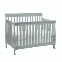 Suite Bebe Riley Lifetime Bundle Crib And Toddler Guard Rail - Gray