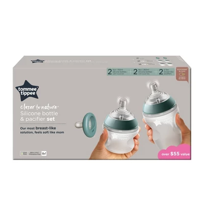 Tommee Tippee First Years Silicone Baby Bottle Set - 6ct 6 Tommee Tippee First Years Silicone Baby Bottle Set - 6ct - Image 6