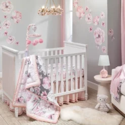 Lambs & Ivy Signature Botanical Baby Pink Floral Musical Baby Crib Mobile 9 Lambs & Ivy Signature Botanical Baby Pink Floral Musical Baby Crib Mobile -Graco Shop GUEST 5de21abd 3d53 4d2e bce7 859037bb01e2