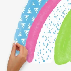 RoomMates Pattern Rainbow Peel And Stick Giant Wall Decal 9 RoomMates Pattern Rainbow Peel And Stick Giant Wall Decal -Graco Shop GUEST 5e18836a bb47 4d9b bcec 4741fac10c10