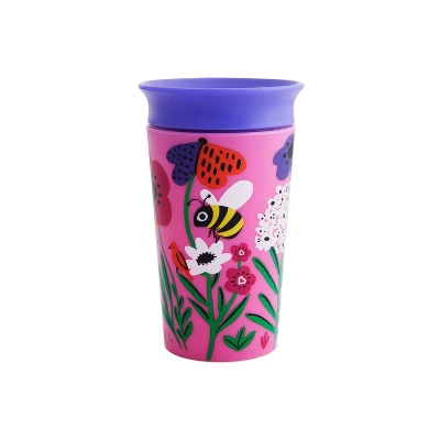 Munchkin Miracle 360° Wild Love Sippy Cup - 2pk - 9oz Total Lemur/Bee 4 Munchkin Miracle 360° Wild Love Sippy Cup - 2pk - 9oz Total Lemur/Bee - Image 4