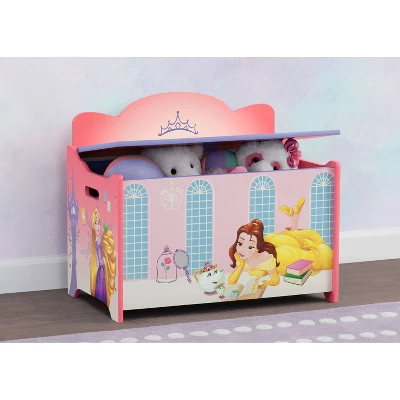 Delta Children Disney Princess Deluxe Toy Box - Greenguard Gold Certified 1 Delta Children Disney Princess Deluxe Toy Box - Greenguard Gold Certified