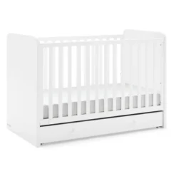 BabyGap By Delta Children Graham 4-in-1 Convertible Crib With Storage Drawer - Greenguard Gold Certified
