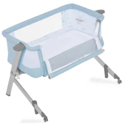 Dream On Me Skylar Bassinet And Bedside Sleeper - Blue