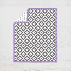 Bacati - Love Gray Lilac 10 Pc Crib Bedding Set With Long Rail Guard Cover -Graco Shop GUEST 61a449f9 159e 4460 972c a03e1ab28cc9