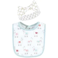 Hudson Baby Infant Girl Cotton Bib And Headband Or Caps Set, Llama, One Size 6 Hudson Baby Infant Girl Cotton Bib And Headband Or Caps Set, Llama, One Size -Graco Shop GUEST 6275c02c 59f7 44a7 b4fb 4de6a82df131