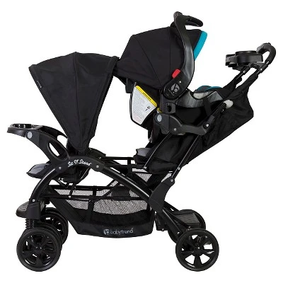 Baby Trend Sit N' Stand Double Stroller - Moonstruck 2 Baby Trend Sit N' Stand Double Stroller - Moonstruck - Image 2