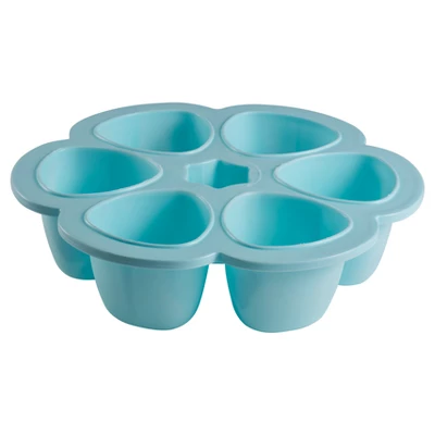 Beaba Silicone Multiportion - Rain - 3oz 2 Beaba Silicone Multiportion - Rain - 3oz - Image 2