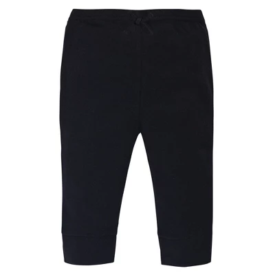 Touched By Nature Baby And Toddler Girl Organic Cotton Pants, Heart 2 Touched By Nature Baby And Toddler Girl Organic Cotton Pants, Heart - Image 2