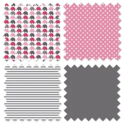 Bacati - Elephants Pink/Fuschia/Gray 3 Pc Crib Bedding Set 10 Bacati - Elephants Pink/Fuschia/Gray 3 Pc Crib Bedding Set -Graco Shop GUEST 695ced61 a5cd 456d a6cb 127e534f169d