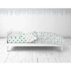 Bacati - Soccerball Green/Gray Muslin 4 Pc Toddler Bedding Set 11 Bacati - Soccerball Green/Gray Muslin 4 Pc Toddler Bedding Set -Graco Shop GUEST 6a74bac7 ad14 4e9e b980 0731f74a2792