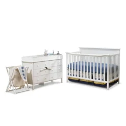 Sorelle Berkley Elite Room In A Box Standard Full-Sized Crib White