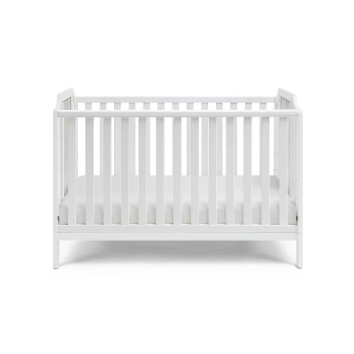 Suite Bebe Brees 3-in-1 Convertible Island Crib - White/Graystone 1 Suite Bebe Brees 3-in-1 Convertible Island Crib - White/Graystone