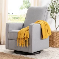 DaVinci Casey Pillowback Swivel Glider