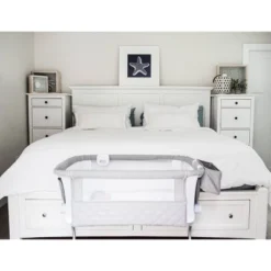 Baby Delight Beside Me Dreamer Deluxe Bassinet And Bedside Sleeper - Quilted Pebble Gray -Graco Shop GUEST 6e28f9bd 9e15 49eb 8fbb d5a6e39a447d