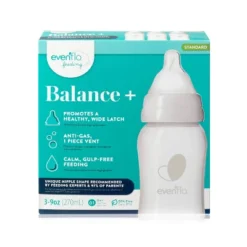 Evenflo Balance Standard-Neck Anti-Colic Baby Bottles - 9oz
