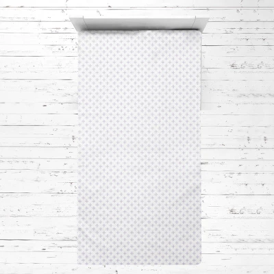 Bacati - Petals Purple Muslin 3 Pc Toddler Bed Sheet Set 100 Percent Cotton 1 Bacati - Petals Purple Muslin 3 Pc Toddler Bed Sheet Set 100 Percent Cotton