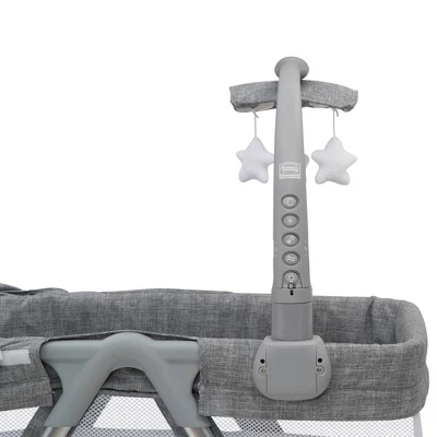 Simmons Kids' City Sleeper Bassinet - Gray Tweed 6 Simmons Kids' City Sleeper Bassinet - Gray Tweed - Image 6