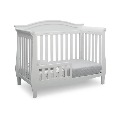 Delta Children Lancaster 4-in-1 Convertible Crib - Bianca White 5 Delta Children Lancaster 4-in-1 Convertible Crib - Bianca White - Image 5