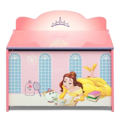 Delta Children Disney Princess Deluxe Toy Box - Greenguard Gold Certified 3 Delta Children Disney Princess Deluxe Toy Box - Greenguard Gold Certified - Image 3