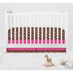 Bacati - Butterfly Pink Chocolate 10 Pc Crib Bedding Set With 2 Crib Fitted Sheets -Graco Shop GUEST 74332a4d 17d7 4315 b019 5ee6f3f432d5 1