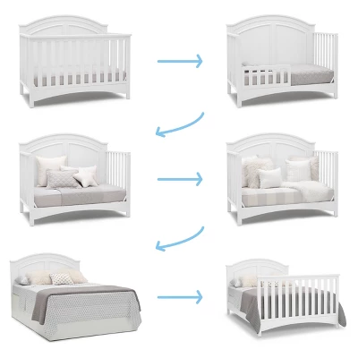 Delta Children Perry 6-in-1 Convertible Crib 3 Delta Children Perry 6-in-1 Convertible Crib - Image 3