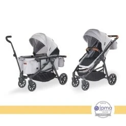 Larktale Crossover All-in-One Stroller And Wagon - Convert From A Single Baby Stroller To A Two Seater Pull Wagon With Canopy - Nightcliff Stone -Graco Shop GUEST 78a3a352 29f2 4960 9a5e 39f8cb6a713a