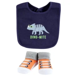 Hudson Baby Infant Boy Cotton Bib And Sock Set, Cool Dinosaurs, One Size -Graco Shop GUEST 7a50a39f 7220 433f 85a9 b82538d28946