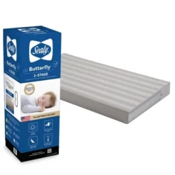 Sealy Butterfly 2-Stage Waterproof Ultra Firm Crib And Toddler Mattress 11 Sealy Butterfly 2-Stage Waterproof Ultra Firm Crib And Toddler Mattress -Graco Shop GUEST 7a8feed4 d44d 47b1 b57c 1414286dfce1