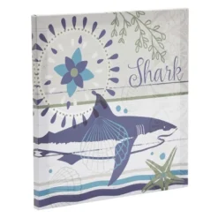 4 Piece Blue Beach Canvas Wall Art Set, Nautical Nursery Decor Print Set (4 Designs, 12 X 12 In) -Graco Shop GUEST 7acd499e 429c 4d10 8672 e60c7732fb26