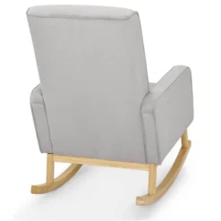 Delta Children Drew Rocking Chair - Cloud Gray And Natural -Graco Shop GUEST 7af1cd84 130b 4f11 a2e6 58aef41c5879