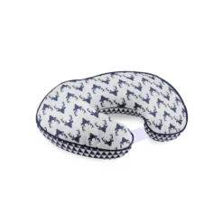 Bacati - 3 Pc Olivia Tribal Navy Bucks/Triangles Muslin Hugster Feeding & Infant Support Nursing Pillow With 2 Removable Zippered Covers -Graco Shop GUEST 7b3305a2 a501 4de5 9b83 a512aa335afb