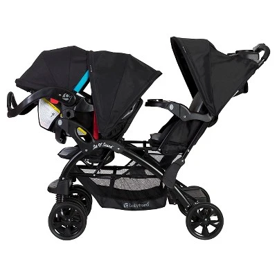Baby Trend Sit N' Stand Double Stroller - Moonstruck 1 Baby Trend Sit N' Stand Double Stroller - Moonstruck