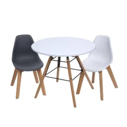 3pc Modern Kids' Round Table And Chair Set - Gift Mark 10 3pc Modern Kids' Round Table And Chair Set - Gift Mark -Graco Shop GUEST 7da3cabe 46e5 48d1 a945 b8787e7812f7