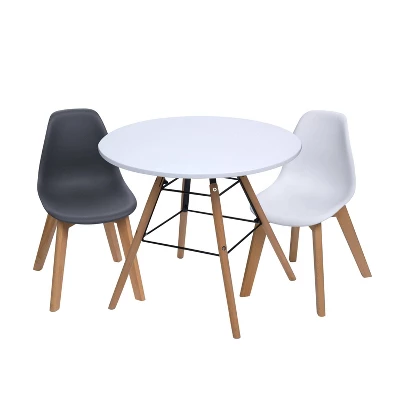 3pc Modern Kids' Round Table And Chair Set - Gift Mark 5 3pc Modern Kids' Round Table And Chair Set - Gift Mark - Image 5