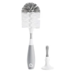 Munchkin High Capacity Dishwasher Basket And Bristle Brush Cleaning Set - Gray - 2ct -Graco Shop GUEST 7dfcfac1 4844 46a6 8bbc b6e362cbc672