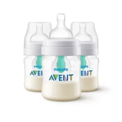 Philips Avent 3pk Anti-Colic Baby Bottle With AirFree Vent - Clear - 4oz -Graco Shop GUEST 7e0e3b1e 6c08 41ab bf0c ad6d63eaf6ba