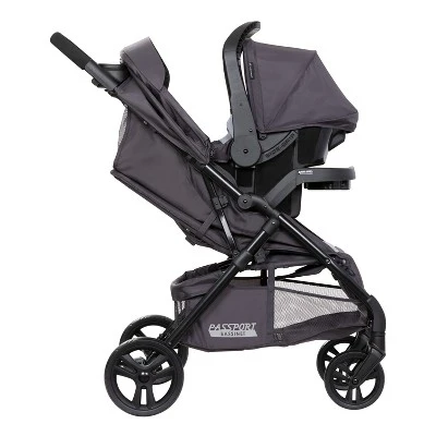 Baby Trend Passport Carriage Stroller - Silver Sky 3 Baby Trend Passport Carriage Stroller - Silver Sky - Image 3