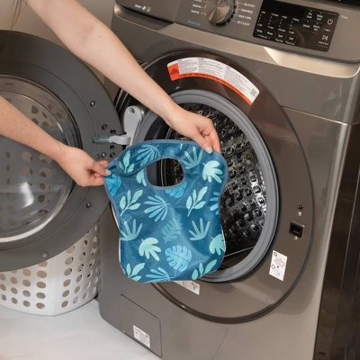 Bumkins Hangry Dinosaurs Blue Tropics Bib - 3pk 1 Bumkins Hangry Dinosaurs Blue Tropics Bib - 3pk