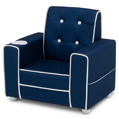 Delta Children Chelsea Kids' Upholstered Chair With Cup Holder 5 Delta Children Chelsea Kids' Upholstered Chair With Cup Holder - Image 5