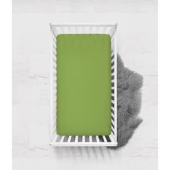 Bacati - Solid Dark Green 100 Percent Cotton Universal Baby US Standard Crib Or Toddler Bed Fitted Sheet 8 Bacati - Solid Dark Green 100 Percent Cotton Universal Baby US Standard Crib Or Toddler Bed Fitted Sheet -Graco Shop GUEST 81bf3833 ad1e 4b3b 9300 84958178a5f6