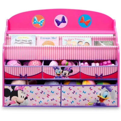 Disney Minnie Mouse Deluxe Boy & Toy Organizer - Delta Children 4 Disney Minnie Mouse Deluxe Boy & Toy Organizer - Delta Children - Image 4